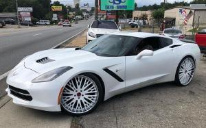 Chevrolet Corvette on Forgiato Wheels (Cravatta) 2019 года